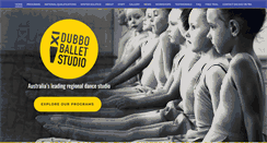 Desktop Screenshot of dubboballetstudio.com.au